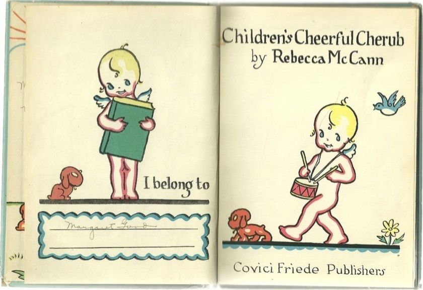 Childrens Cheerful Cherub REBECCA McCANN 1932  