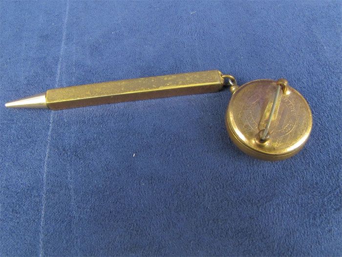 Vintage Ketcham & McDougall retractable Pencil Brooch  