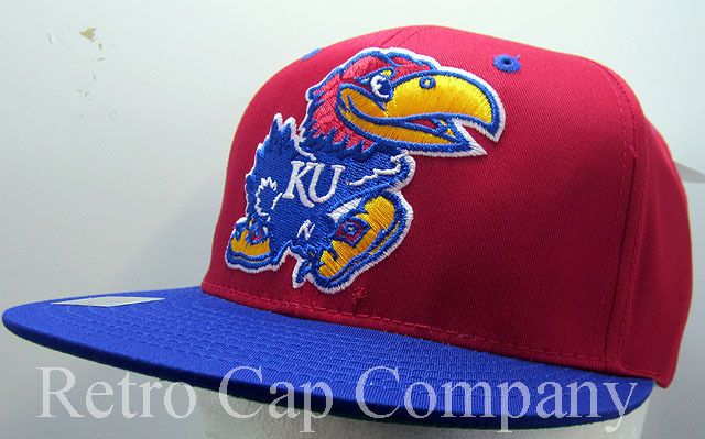 VINTAGE KANSAS JAYHAWKS RETRO SNAPBACK CAP  