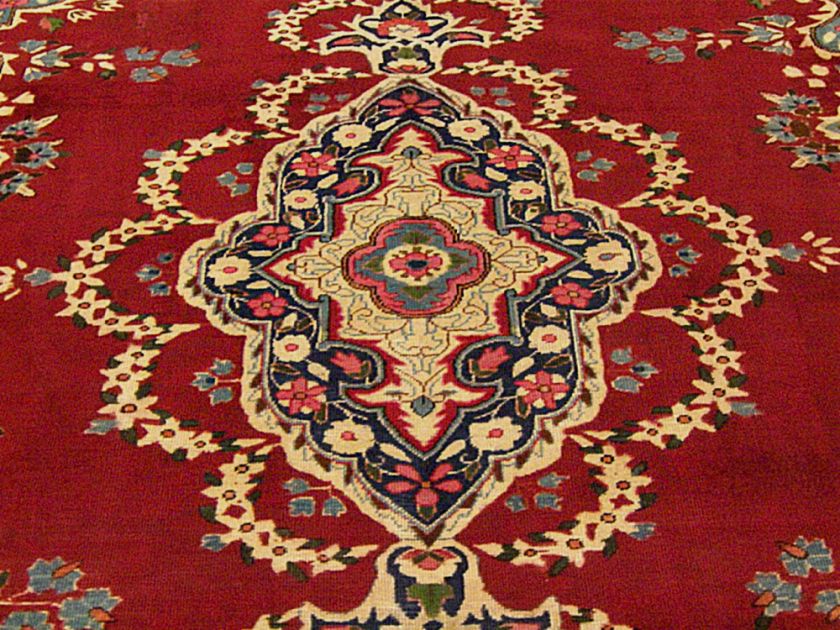 9x12 Beautiful Handmade Antique Persian Lavar Wool Rug  