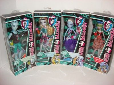   HIGH Skull Shores Set Gillington Gil Webber Abbey Lagoona Ghoulia NEW