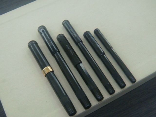 Montblanc Safety No.0+1+1L+〝No.2 Octagonal〞+No.4 L+No.6  