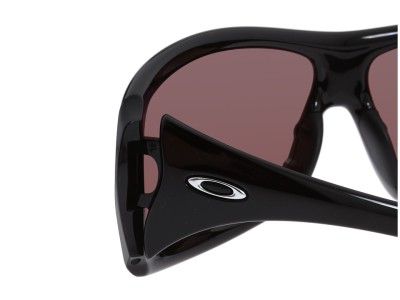 NEW OAKLEY FORSAKE SUNGLASSES Polished Black/OO Grey Polarized w/Hard 