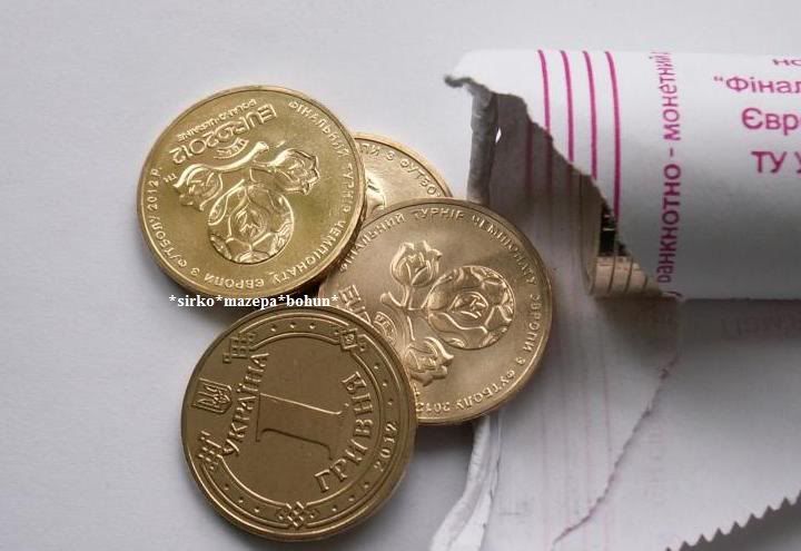 EURO 2012 Football Cup   Ukraine Poland * SOCCER FINAL * Coin 1 UAH 