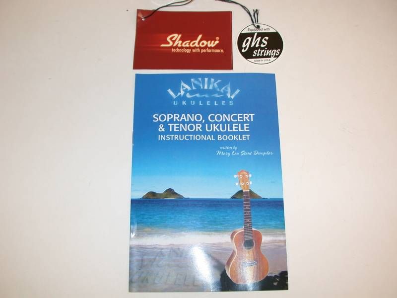 LANIKAI Concert Ukulele, Acoustic/Electric, Belcat  