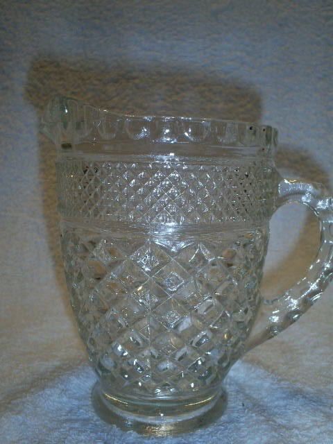 Anchor Hocking Wexford Pattern Small Pitcher  