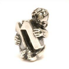 Authentic Trollbeads Silver Cherub Number 11 11322 11  