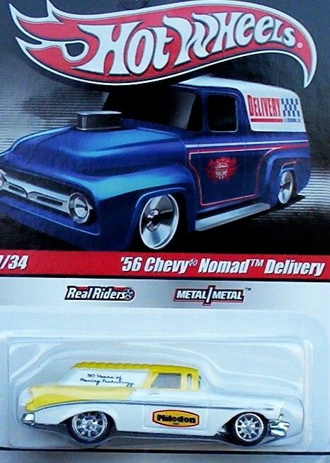 HOTWHEELS ~*56 CHEVY NOMAD*~ 2010 SLICK RIDES  