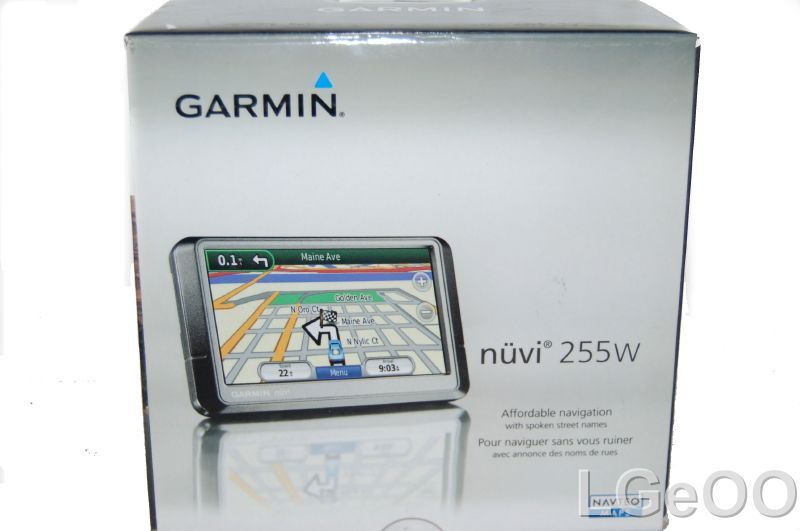 Garmin Nuvi 255W Car Street GPS 4.3 Navigation System 0753759083588 