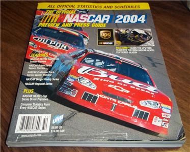 The Official Nascar Preview and Press Guide 2004 Racing UMI 