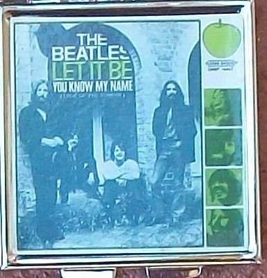 THE BEATLES LET IT BE COMPACT MIRROR  