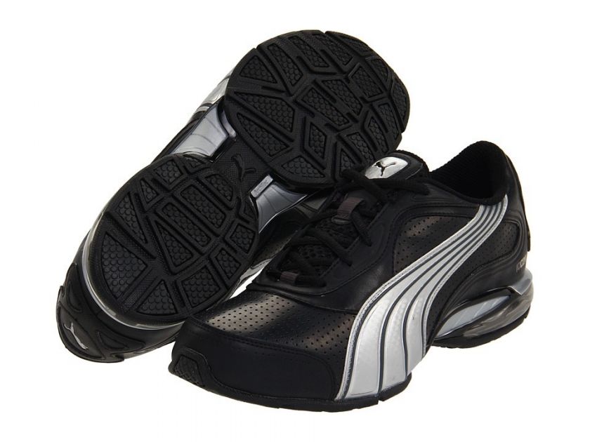 NEW MEN PUMA CELL PAVO RUNNING 18509202 BLACK SILVER ORIGINAL IN THE 