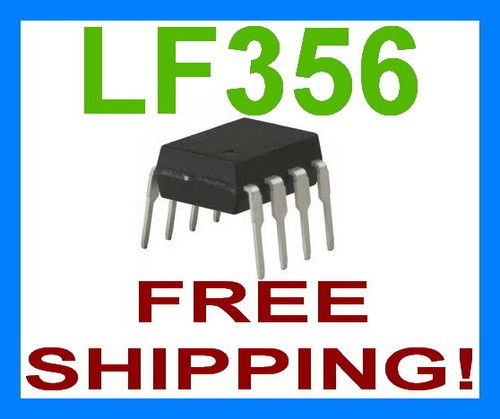 10 x LF356N LF356 356 IC JFET OPERATIONAL AMPLIFIER Op Amp   FREE 