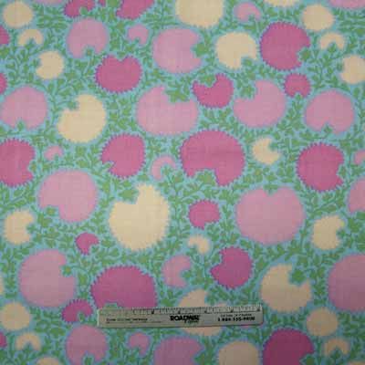 Kaffe Fassett~PINKING FLOWER~PINK GP66 Fabric /Yd.  