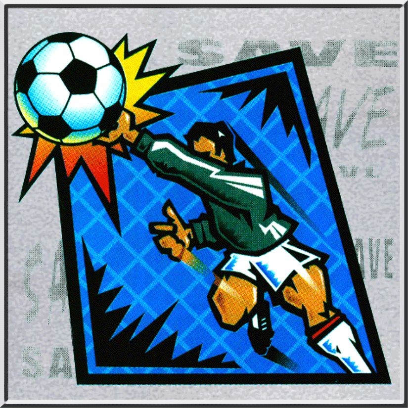 Soccer Save Goalie Player T Shirts KIDS 6 8,10 12,14 16  