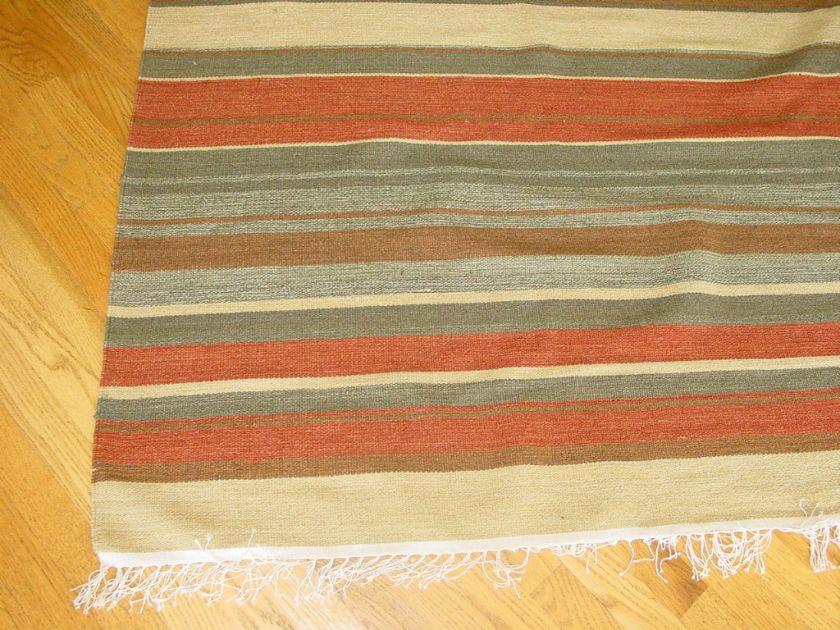 POTTERY BARN ELLIOT RUG 8 X 10 NEW DHURRIE  