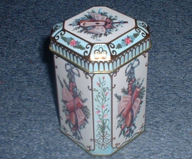 Vintage TIN BOX Brazil Brazilian MEISTER container can  