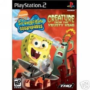 SONY PS2 SPONGEBOB CREATURE ACTION VIDEO GAME NEW LOOK  