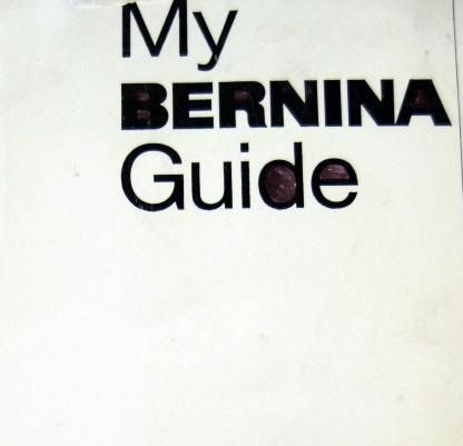 830 MY BERNINA GUIDE + ADJUSTMENTS & SPARE PARTS CD  