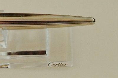 CARTIER CALLIGRAPHY LIMITED EDITION PEN PLATINUM #132  