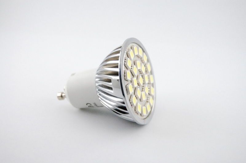5050 SMD LED Chip GU10 Bulb 120Volt Warm White Dimmable  