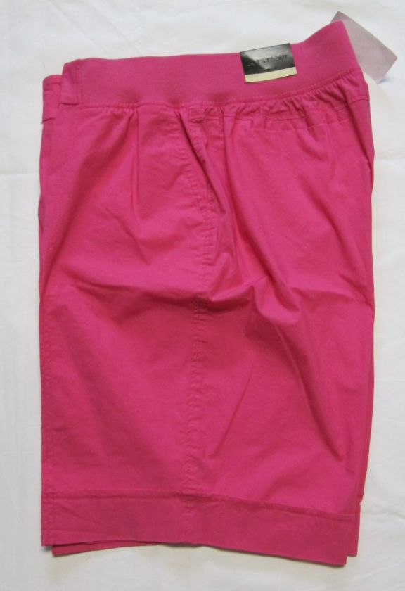 Shorts Bermuda Lane Bryant Pink 14 16 28 NEW NWT $39.50  