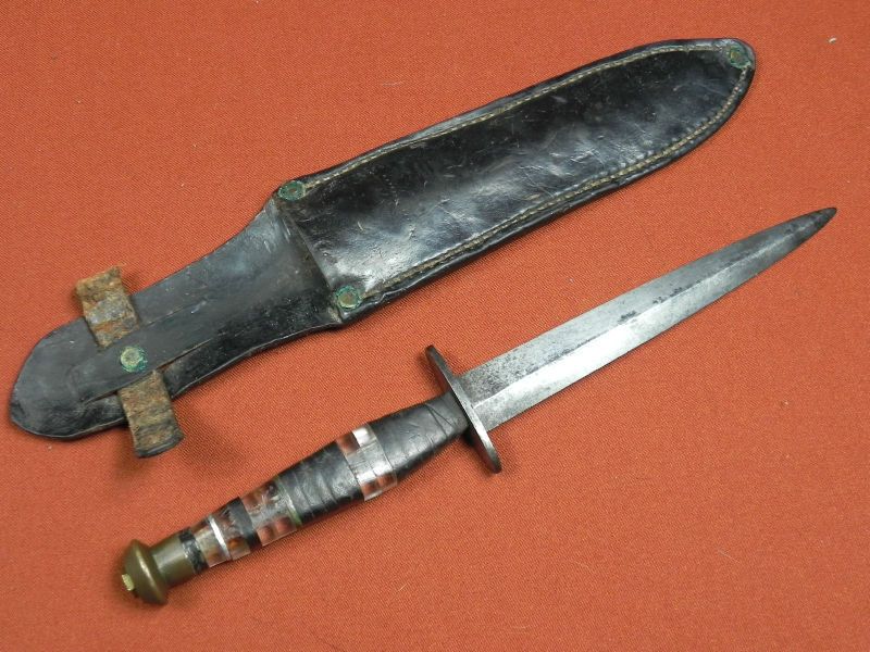   Made THEATER British FAIRBAIRN SYKES 2 Model Fighting Knife  