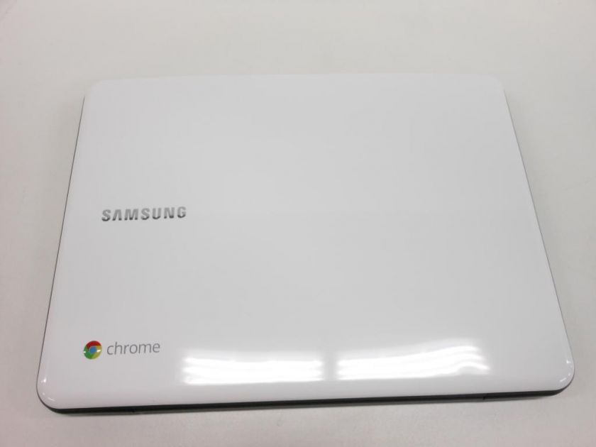 SAMSUNG Chromebook Series 5   White WiFi + Verizon 3G Model XE500C21 