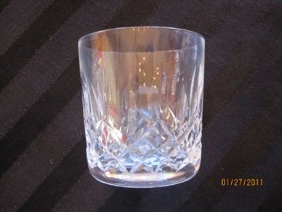 WATERFORD SIGNED WATERFORD SINGLE OLD FASHIONED CRYSTAL 3 3/8, NO 