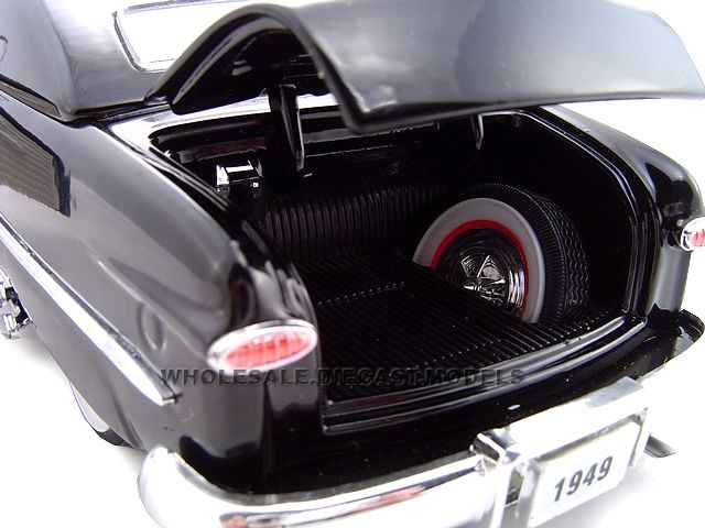 1949 FORD W/460 ENGINE BLOWER BLACK 124 DIECAST MODEL  