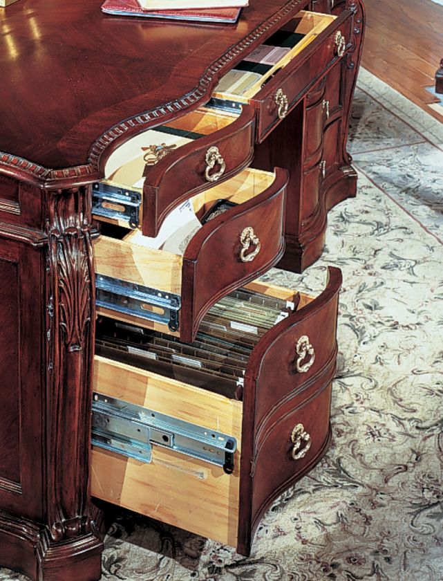 Mahogany Executive Office Desk  