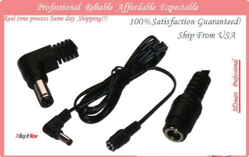 5mm/2.5mm DC extension power cord lead 5.5 2.5 mm 2.1  