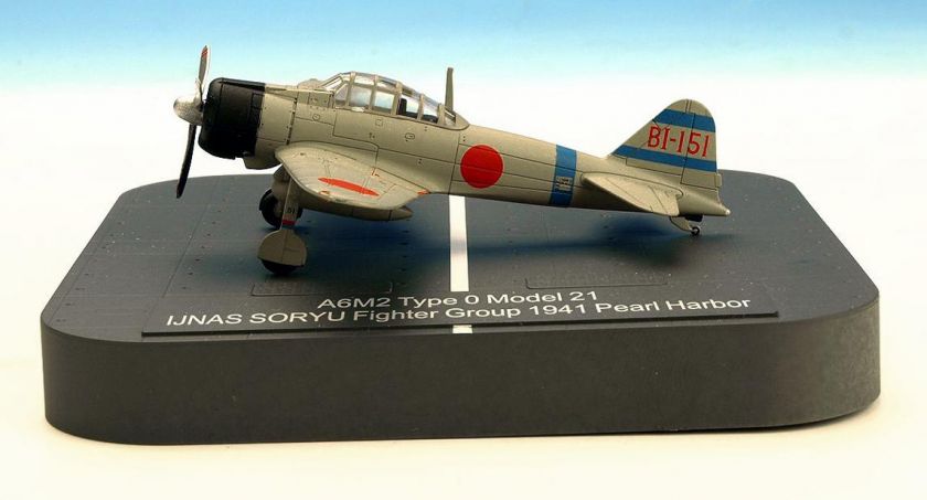 Plus, A6M2 Zero, Carrier Soryu, Pearl Harbor, 330029  