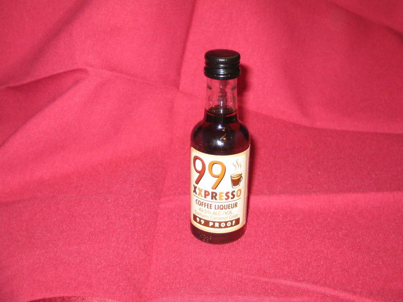 99 PROOF XXPRESSO COFFEE LIQUEUR MINI 50 ML Full Sealed New USA New 