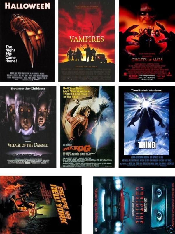 JOHN CARPENTER Movie Poster Images On Magnet   WoW  