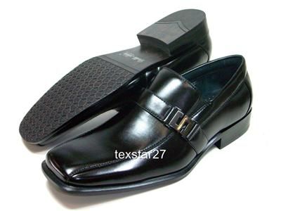 Mens Black D ALDO Dress Casual Shoes Styled In Italy Classic Work 