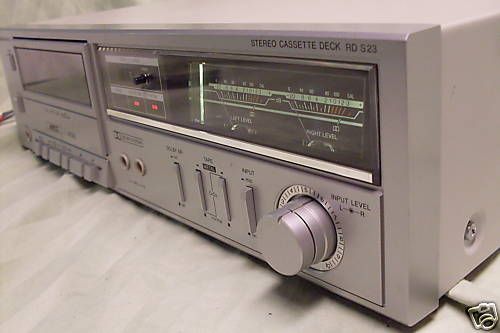 SANYO RD S23 STEREO CASSETTE DECK  