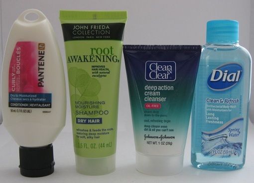 Travel Size Pantene, Degree, Herbal Essences, Dial, etc  