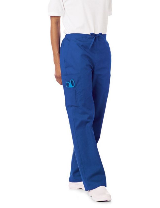 8512 Landau medical nursing drawstring cargo scrub pant  