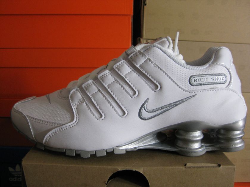 NIKE WMNS SHOX NZ SL WHITE SILVER  