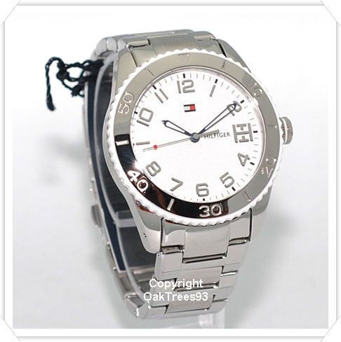 TOMMY HILFIGER WOMENS SPORT STAINLESS STEEL WATCH 1781145  