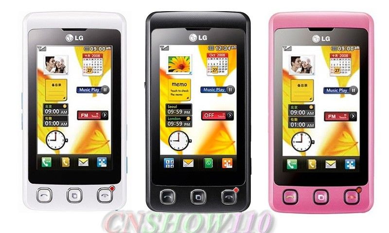 New Original LG KP500 2G Touch Unlocked Cell Phone 899794002808  