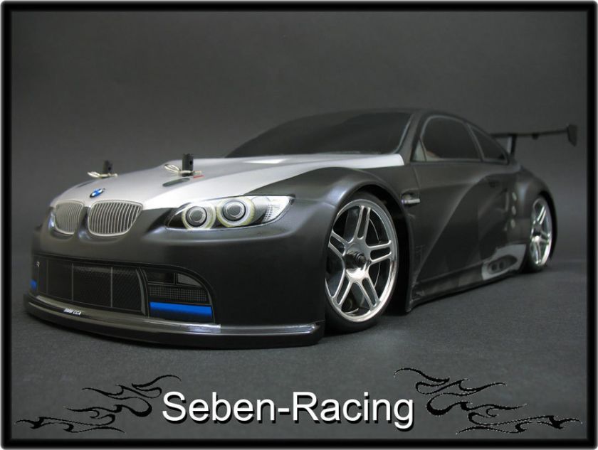 LXR XK25 BMW M3 GT2 E92 2.4GHz Gas RC Car 4WD RTR 110  