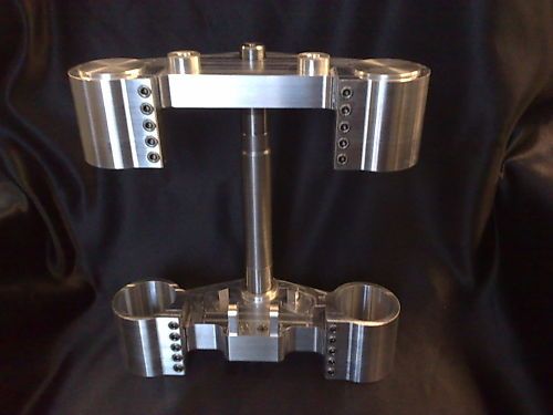 Billet THUG Style USD Fork Yokes for Yamaha Vmax V max  