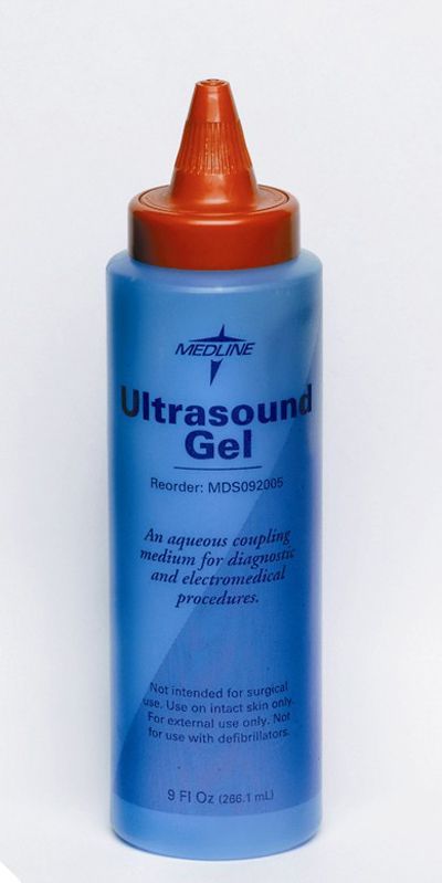 Medline Ultrasound Transmission Gel 8.5 oz Bottle  