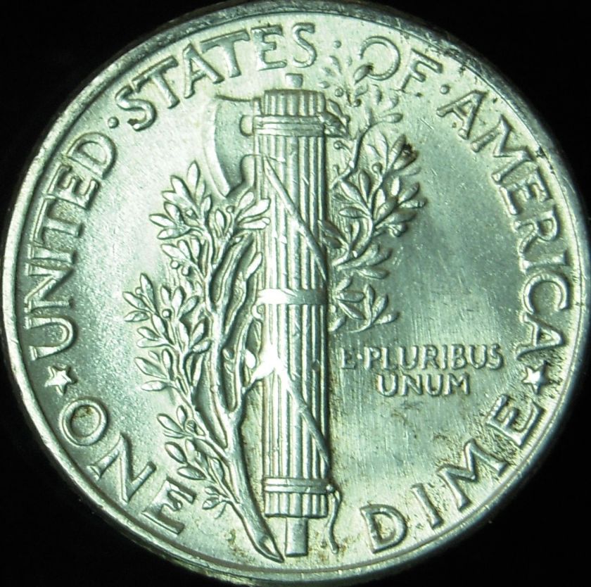 1944 P MS Mercury Dime     