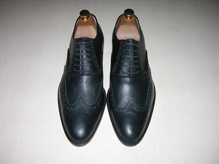 FG5003 lace up black dress shoes,full leather NEW**  