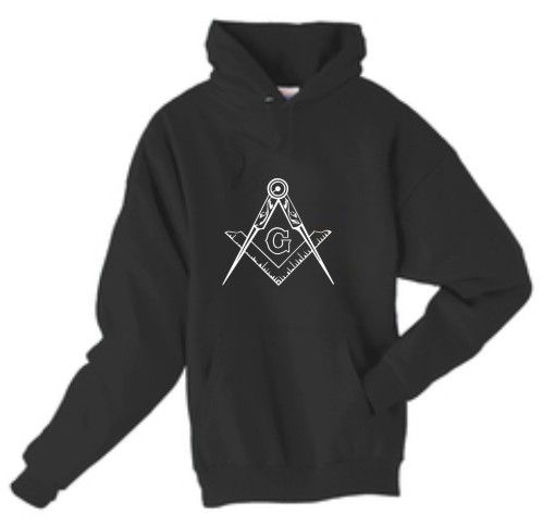 Hoodie   Freemason G   masonic square compass fraternal  