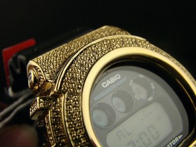 SHOCK/G SHOCK MENS DIAMOND WATCH GOLD JOE RODEO JOJO  