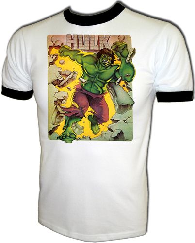 HULK Mego VINTAGE Marvel DC Comics 70s Iron On T Shirt  